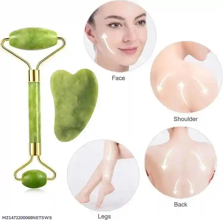 Waterproof Jade Roller And Gua Sha