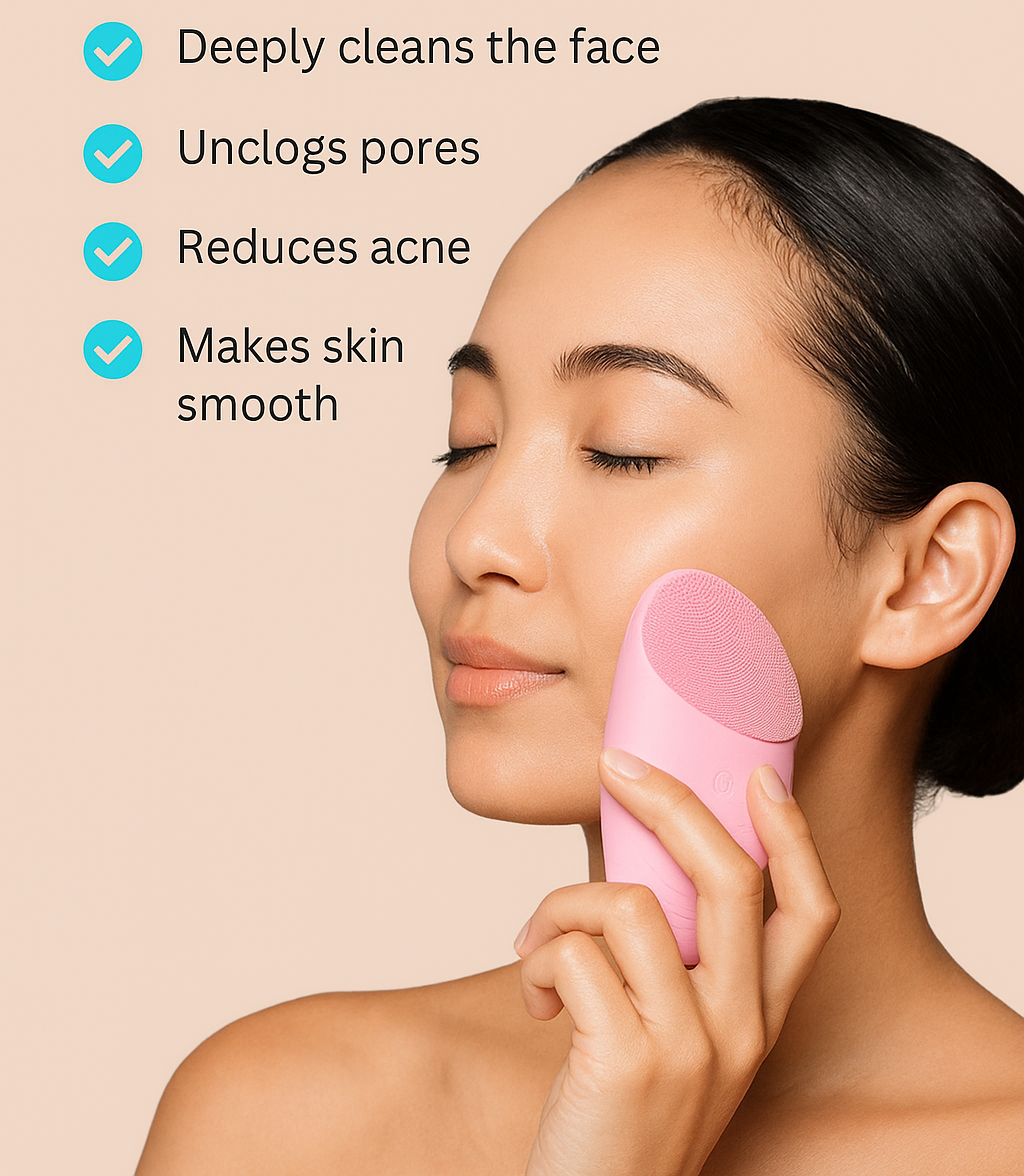 Electric Facial Cleansing Brush